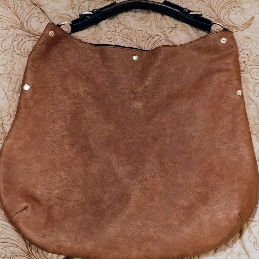 Brown Leather Hobo